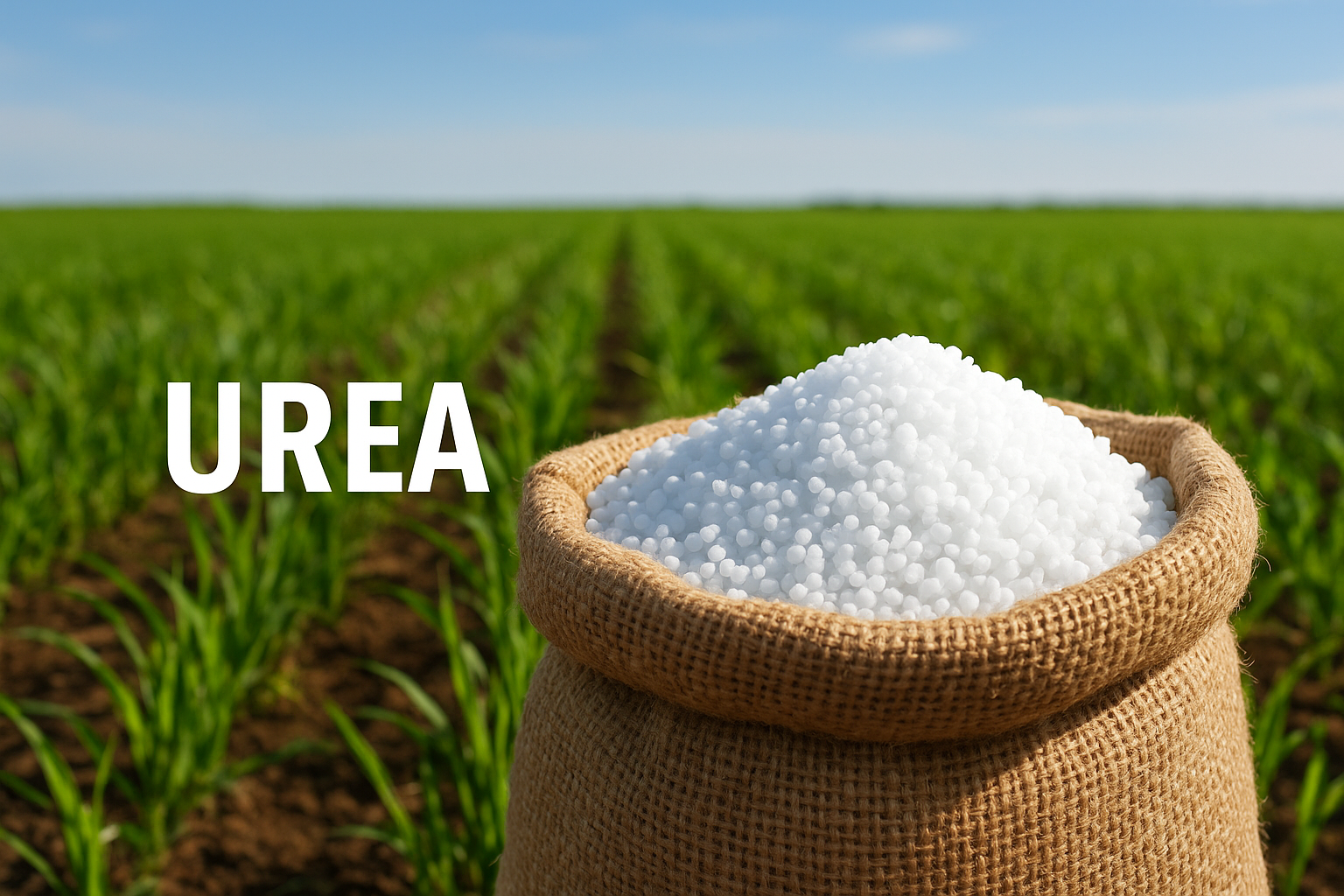Urea Granules and Green Fields (1)